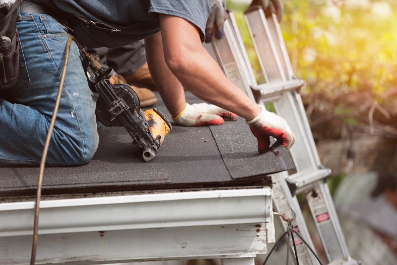 Asphalt Roof Repair - Maintenance Work